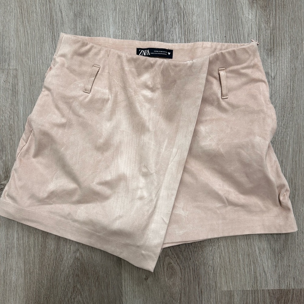 Zara Tan Skirt/Shorts